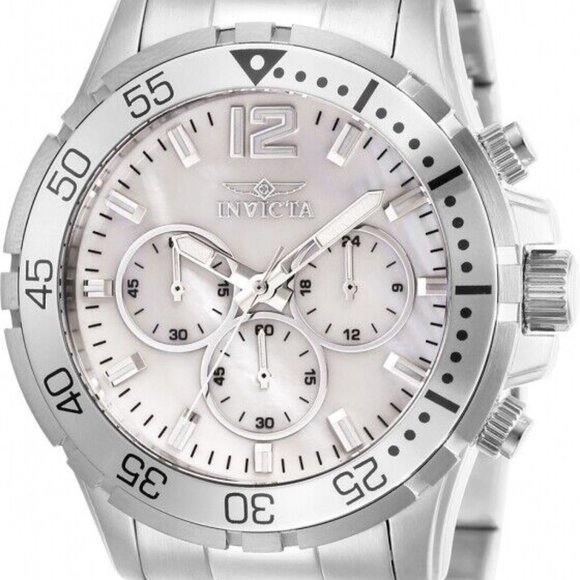 Invicta Mother of Pearl Men's Elegance Watch